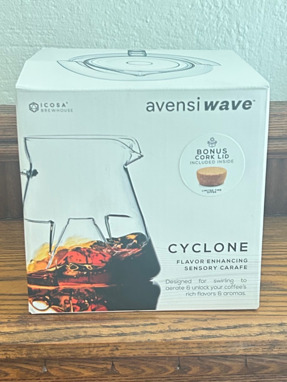 Avensi Wave Cyclone Sensory carafe